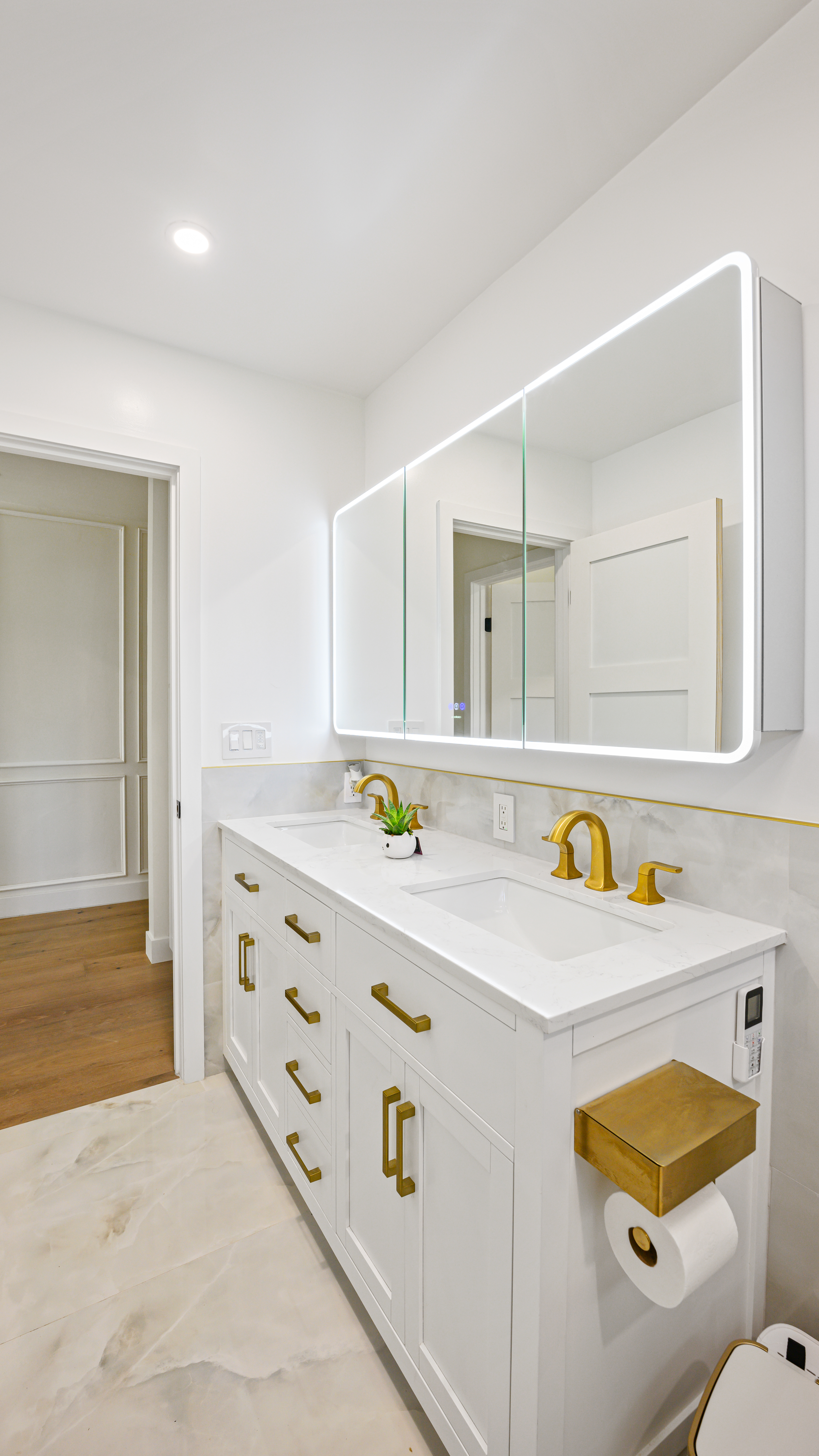Archer Street bathroom remodel by Guild Builders