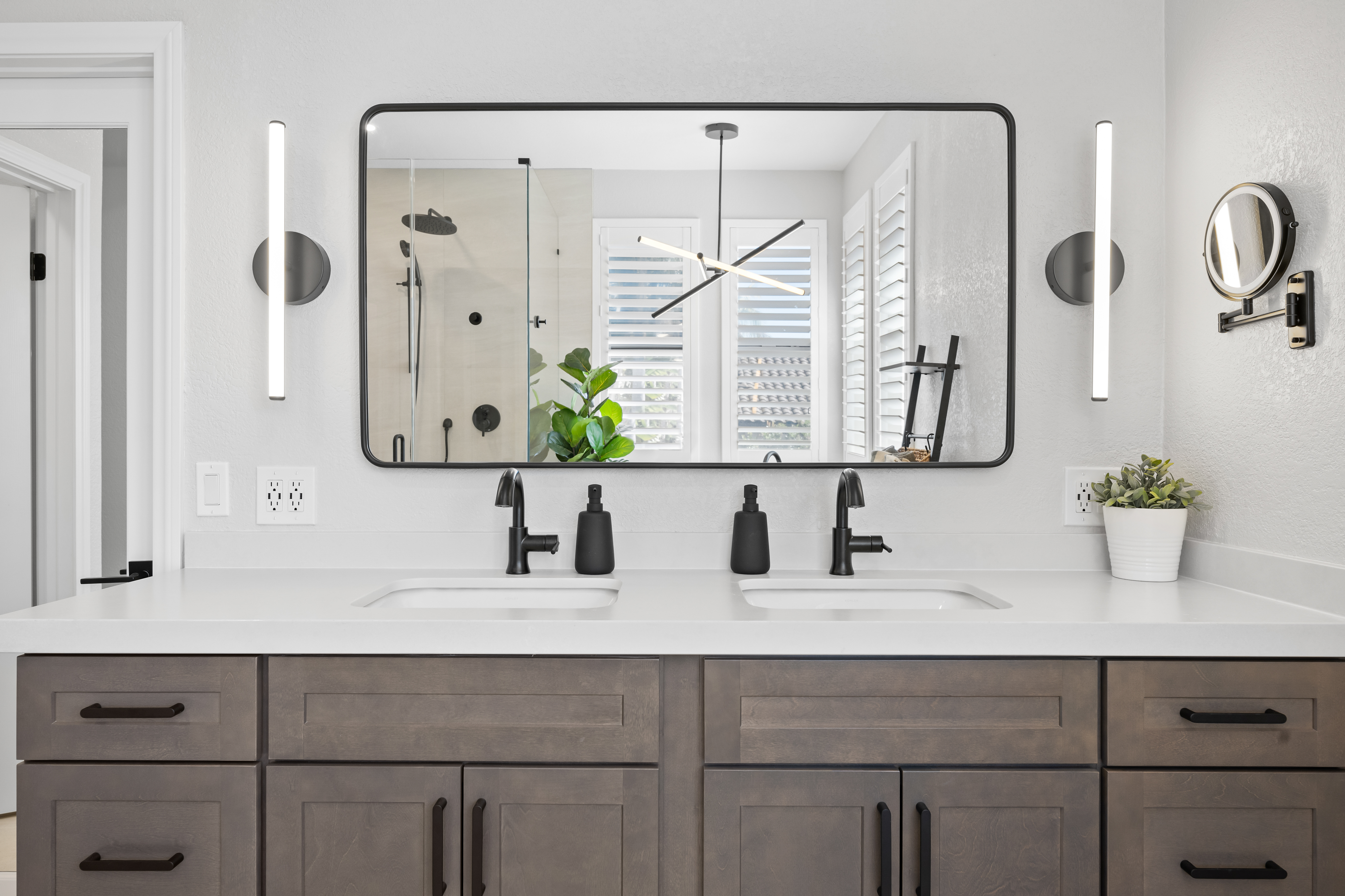 Sunset Ridge Drive bathroom remodel by Guild Builders