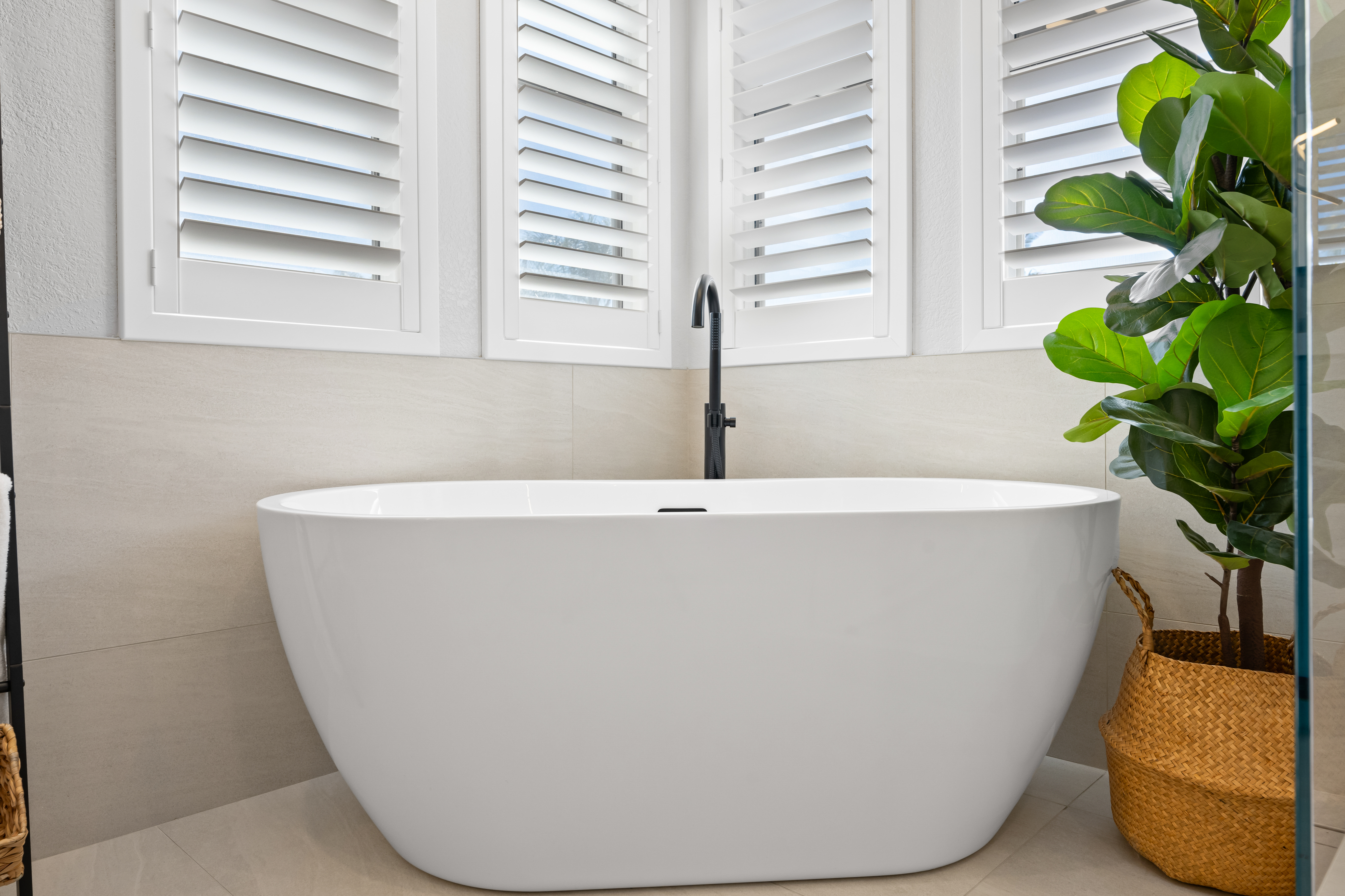 Sunset Ridge Drive bathroom remodel by Guild Builders