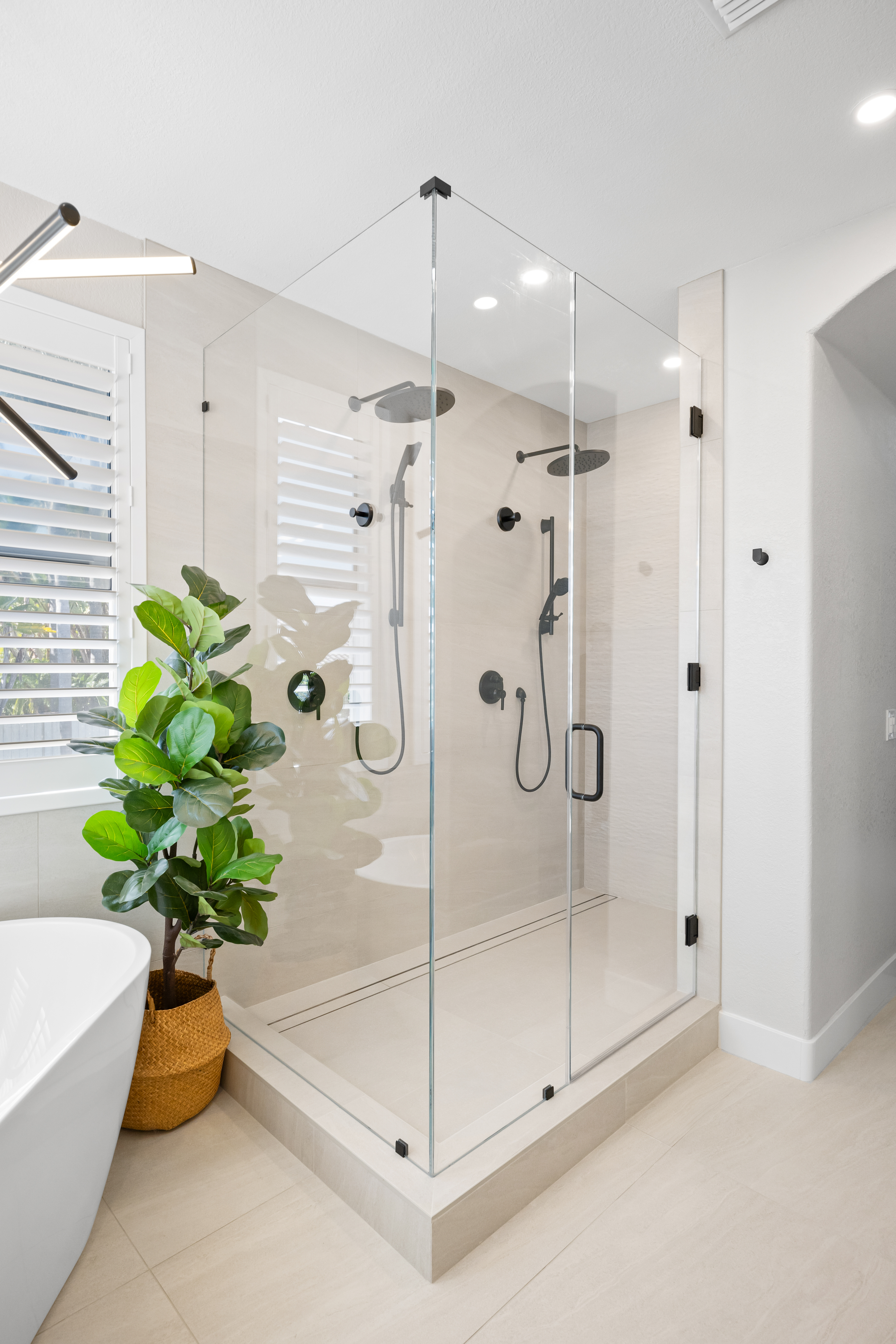 Sunset Ridge Drive bathroom remodel by Guild Builders